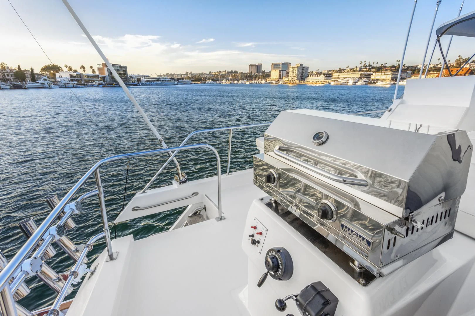 a boat on the water aboard EL ENCANTO Yacht for Sale