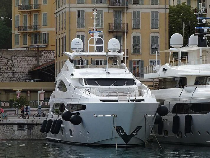 a couple of boats sit in the water aboard ANYA Yacht for Sale
