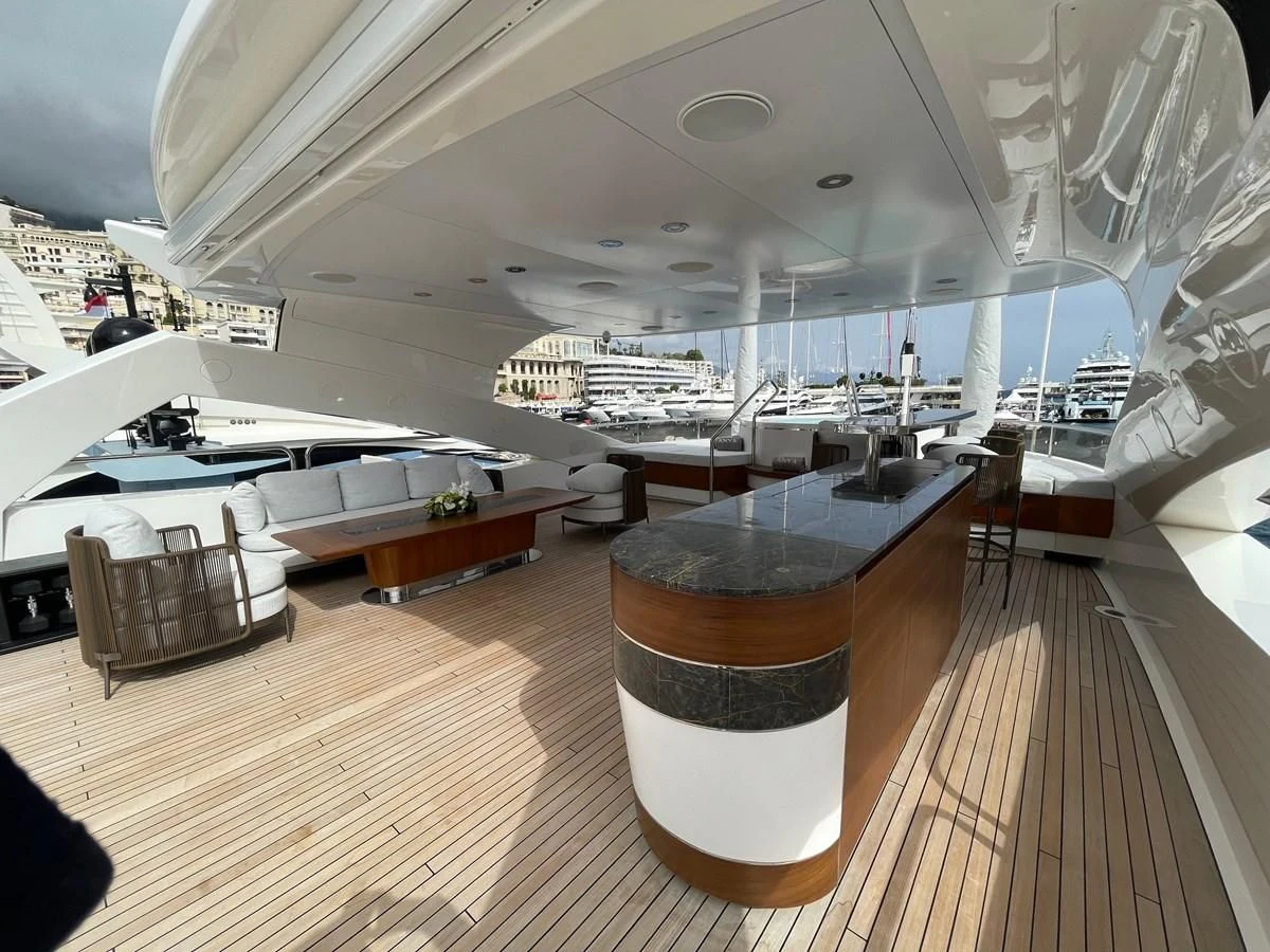 inside of a boat aboard ANYA Yacht for Sale