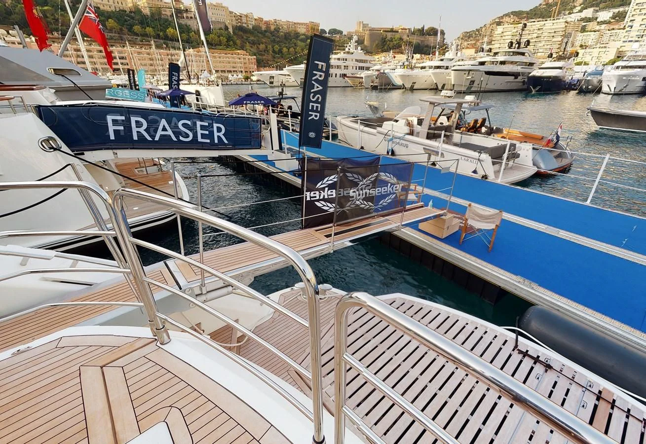 a group of boats docked aboard ANYA Yacht for Sale
