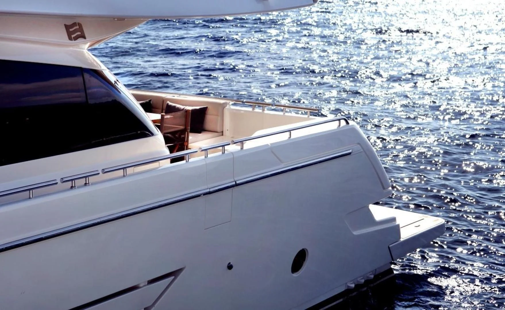 a boat on the water aboard KUDU Yacht for Sale