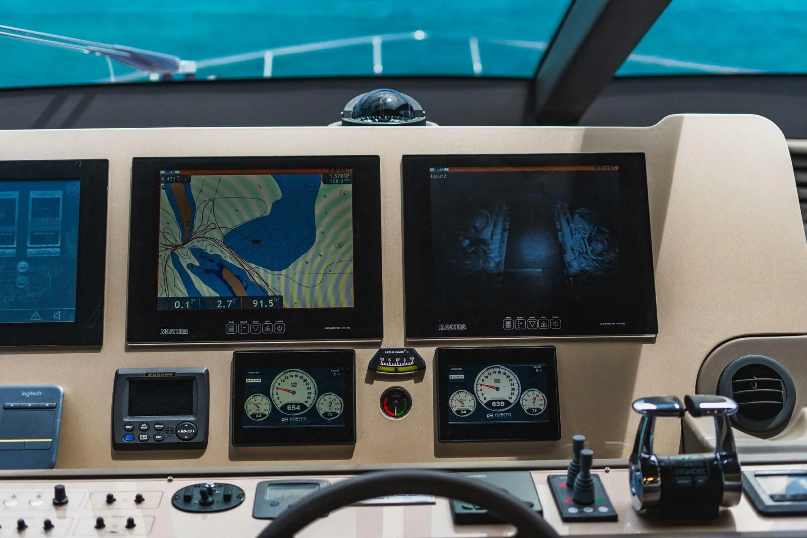 a screenshot of a video game aboard KUDU Yacht for Sale