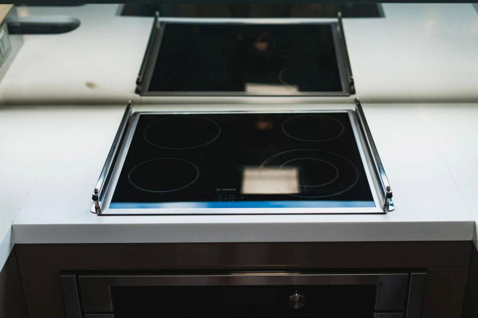 a stove with a vent aboard KUDU Yacht for Sale