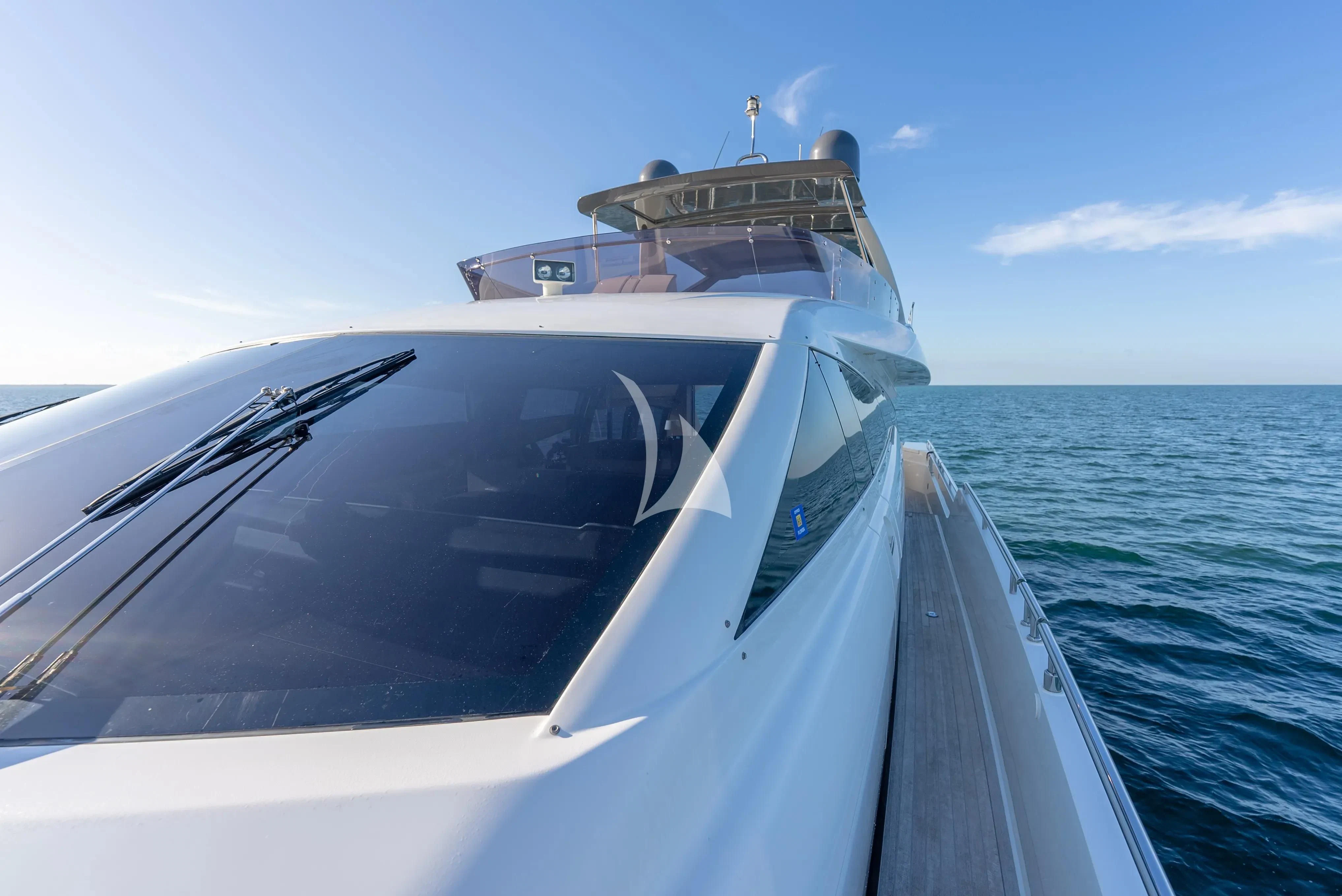 a boat on the water aboard KUDU Yacht for Sale