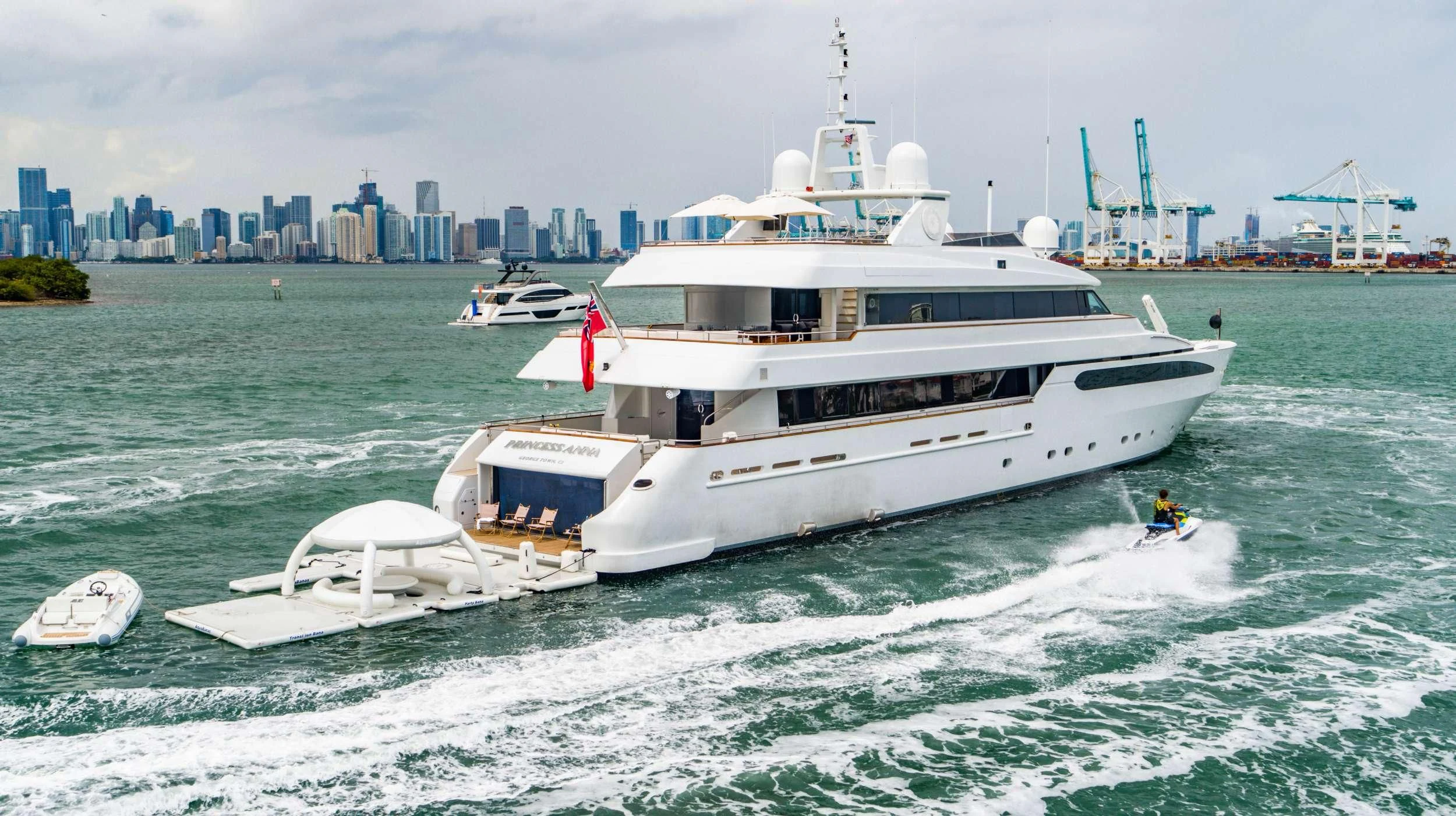 a boat on the water aboard ARTEMISEA Yacht for Sale