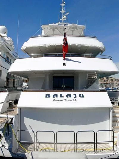 a large white boat aboard ARTEMISEA Yacht for Sale