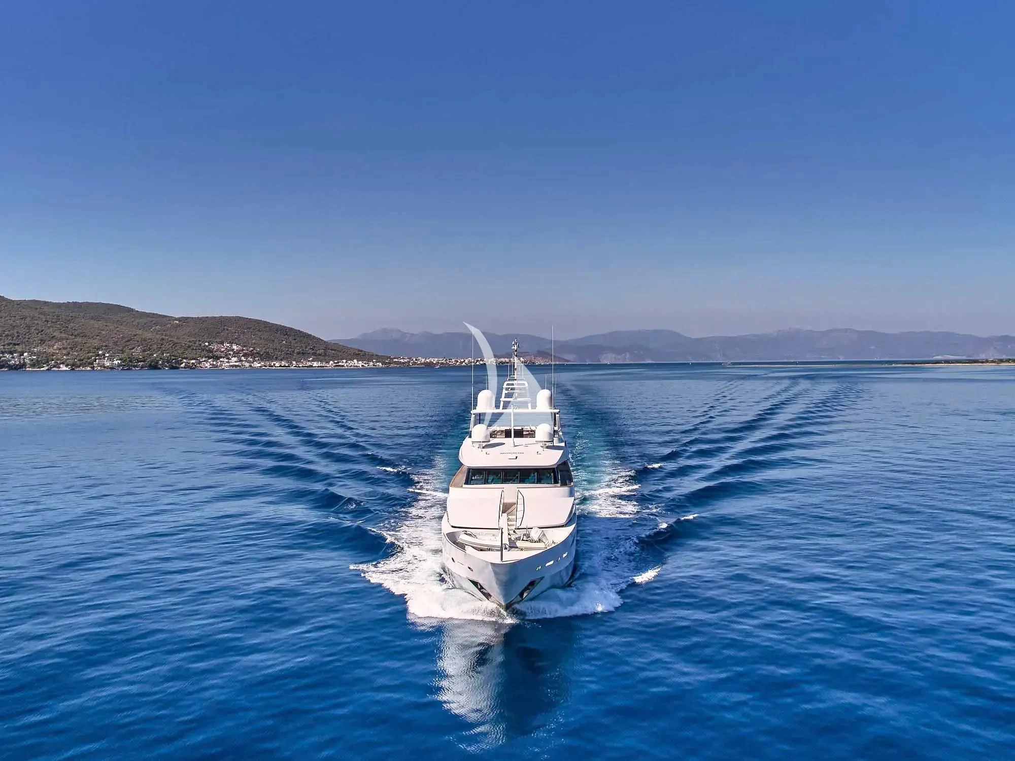 a boat on the water aboard ARTEMISEA Yacht for Sale