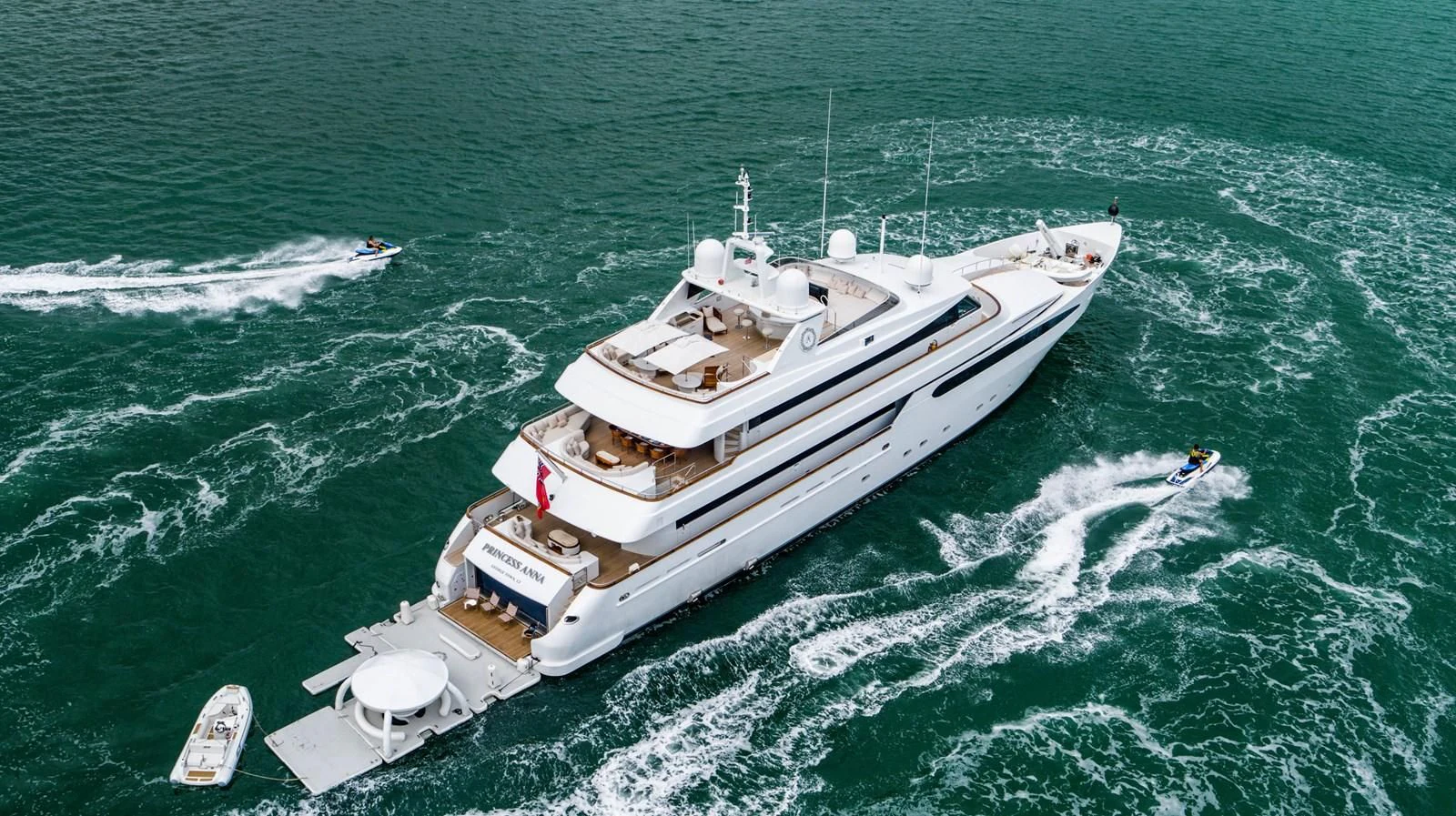 a boat in the water aboard ARTEMISEA Yacht for Sale