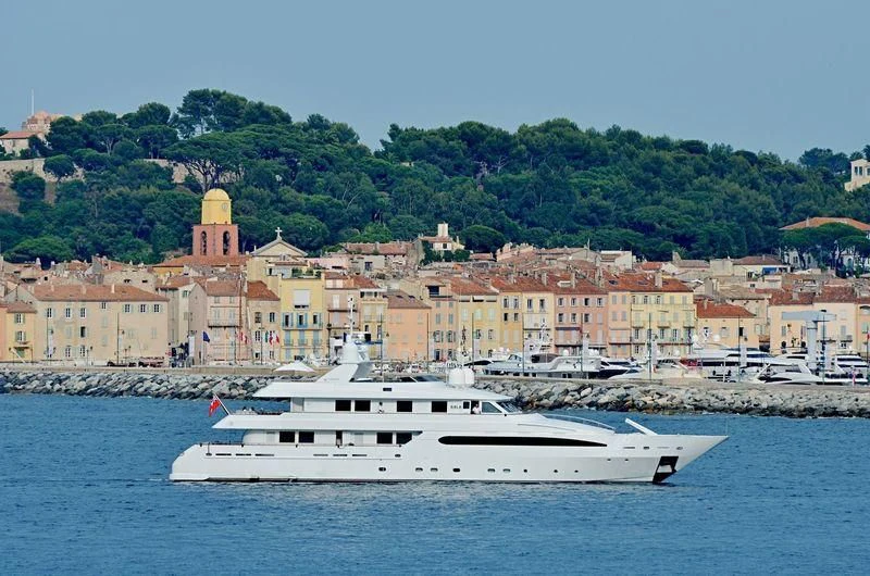 a boat on the water aboard ARTEMISEA Yacht for Sale