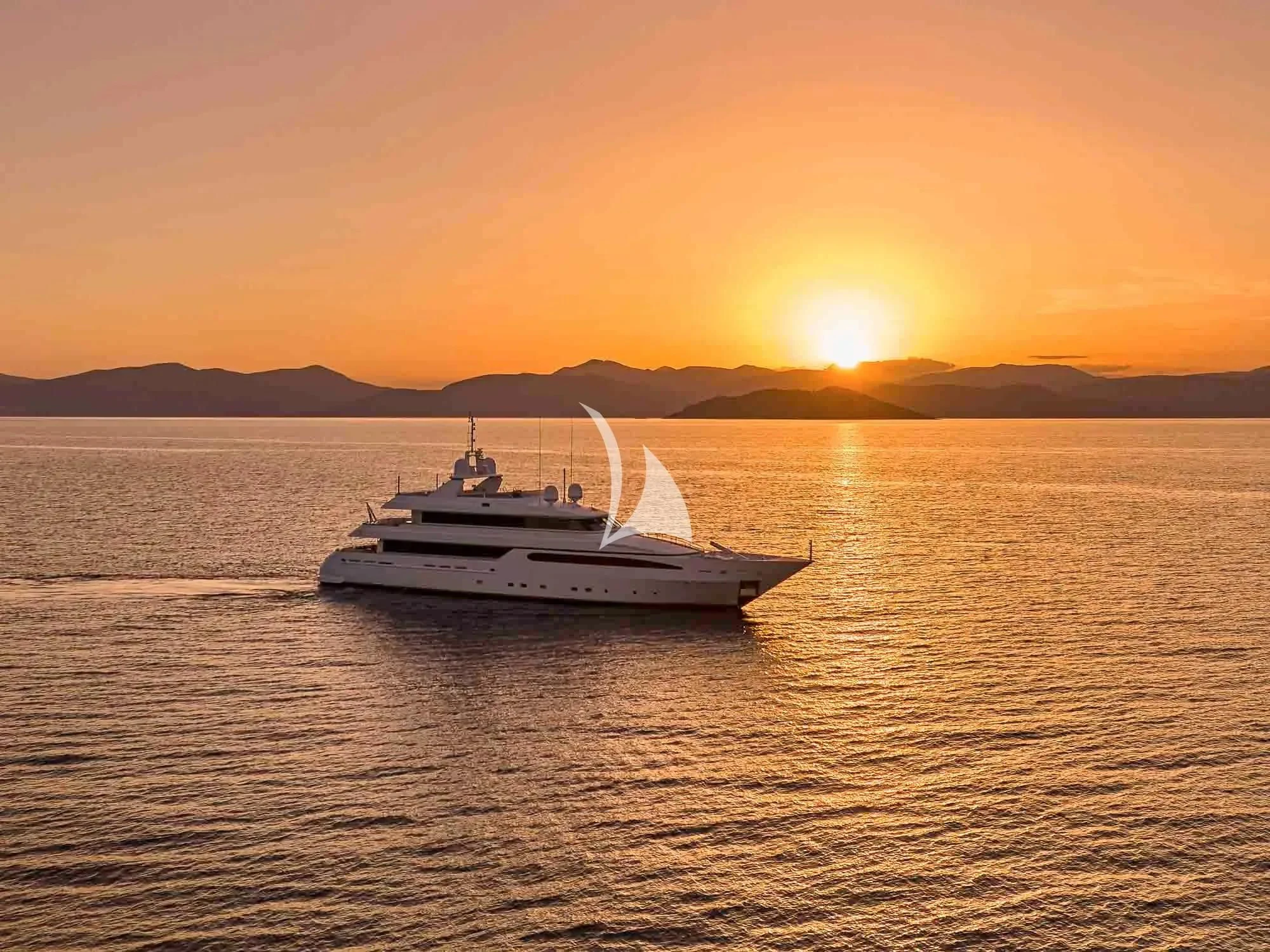a boat in the water aboard ARTEMISEA Yacht for Sale