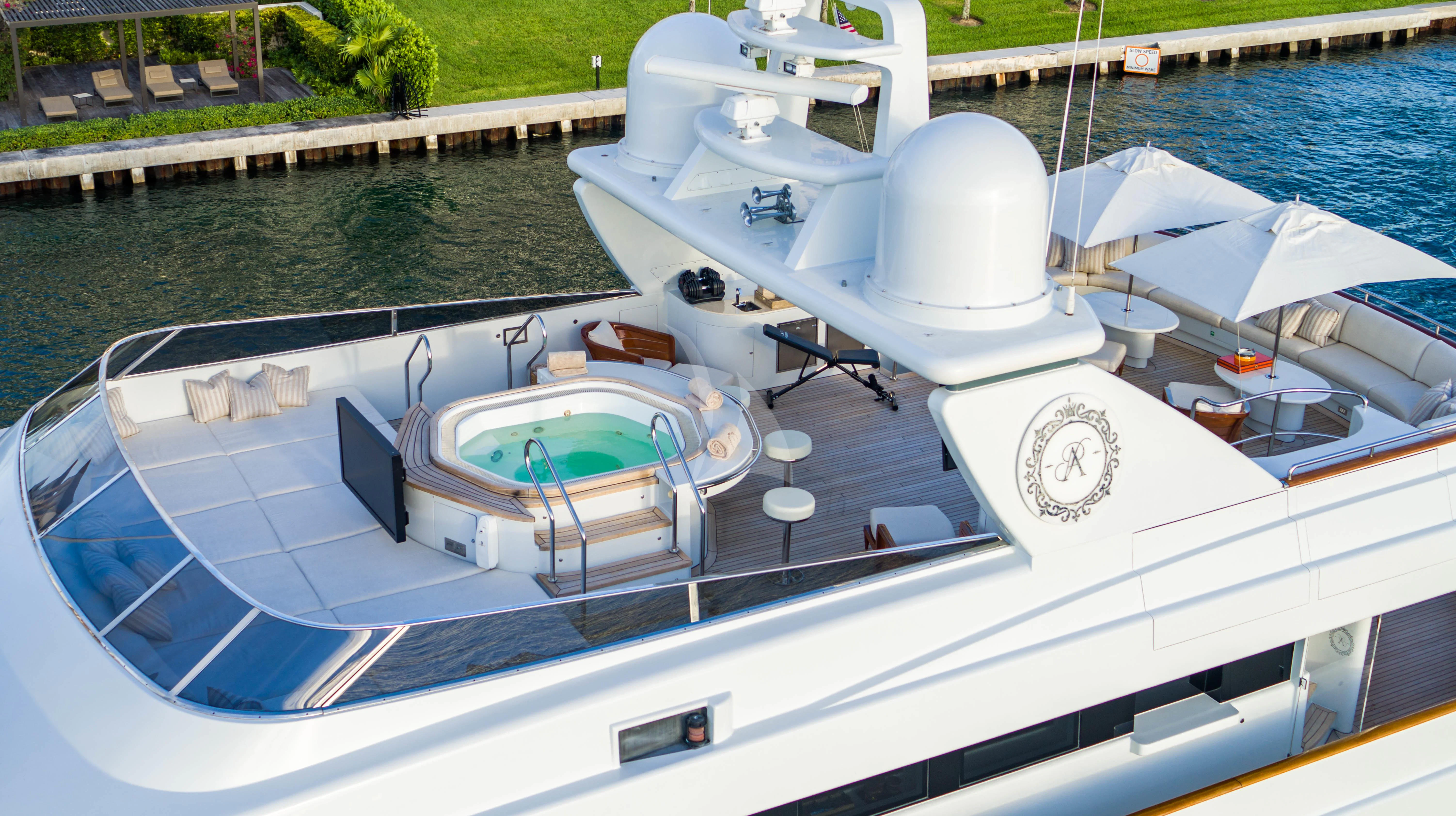 a boat on the water aboard ARTEMISEA Yacht for Sale
