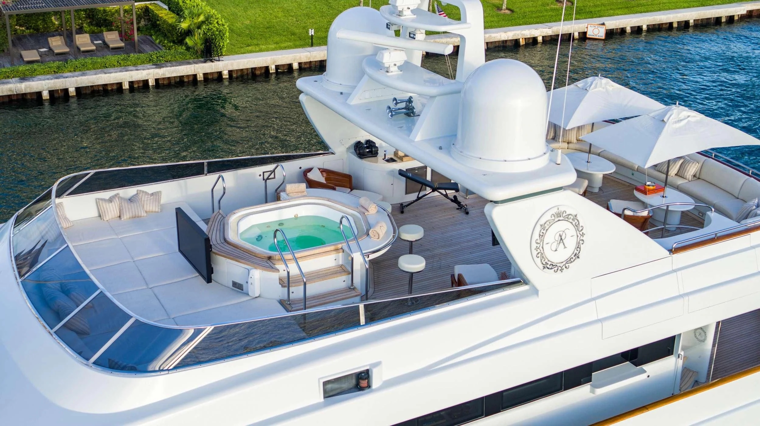 a boat on the water aboard ARTEMISEA Yacht for Sale