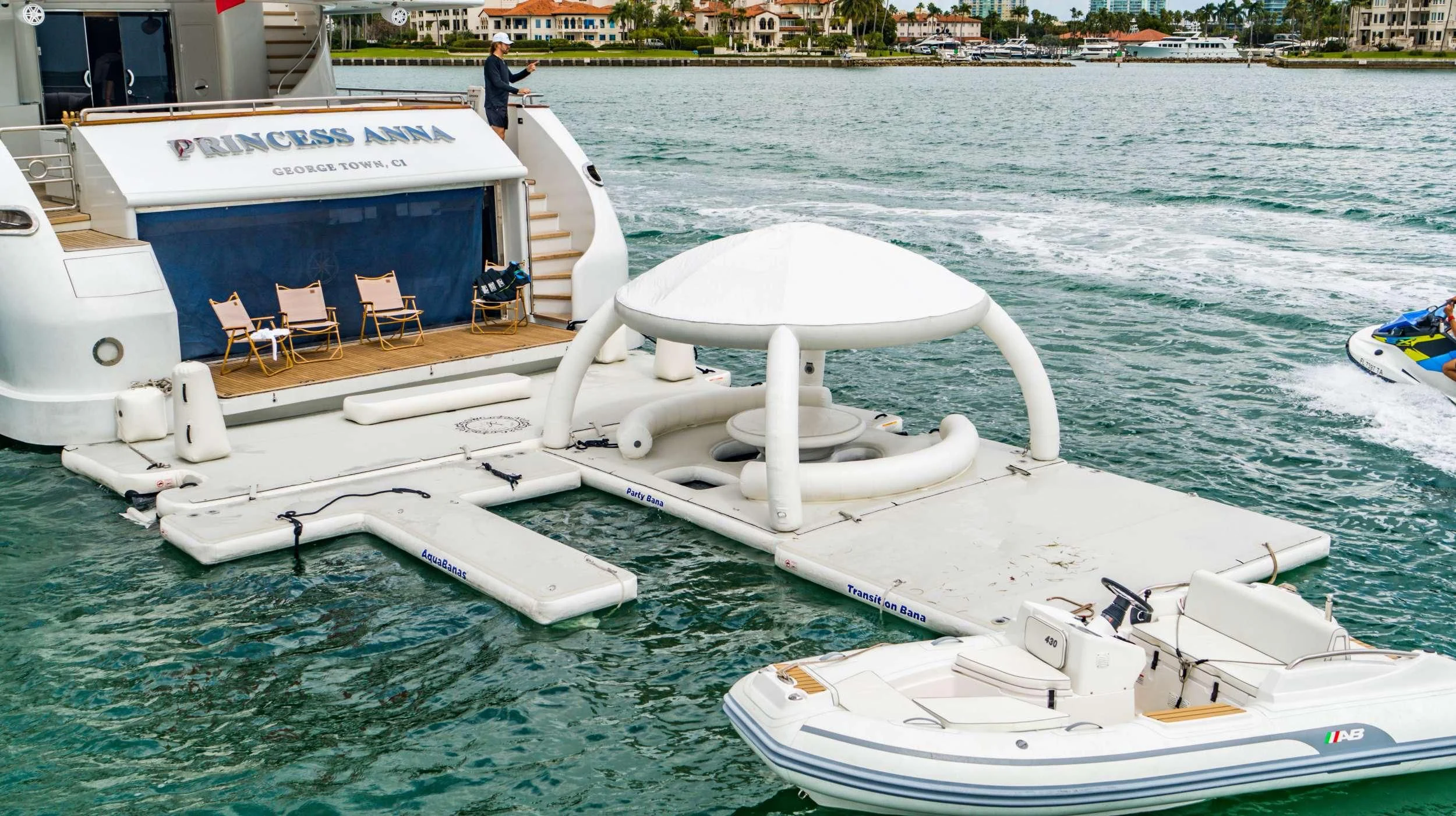 a boat on the water aboard ARTEMISEA Yacht for Sale