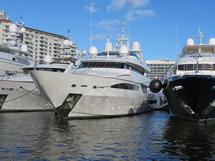 a few boats in the water aboard ARTEMISEA Yacht for Sale