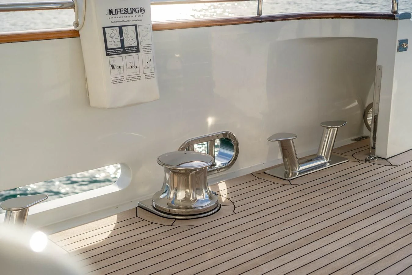 a couple of silver candles on a table aboard ARTEMISEA Yacht for Sale
