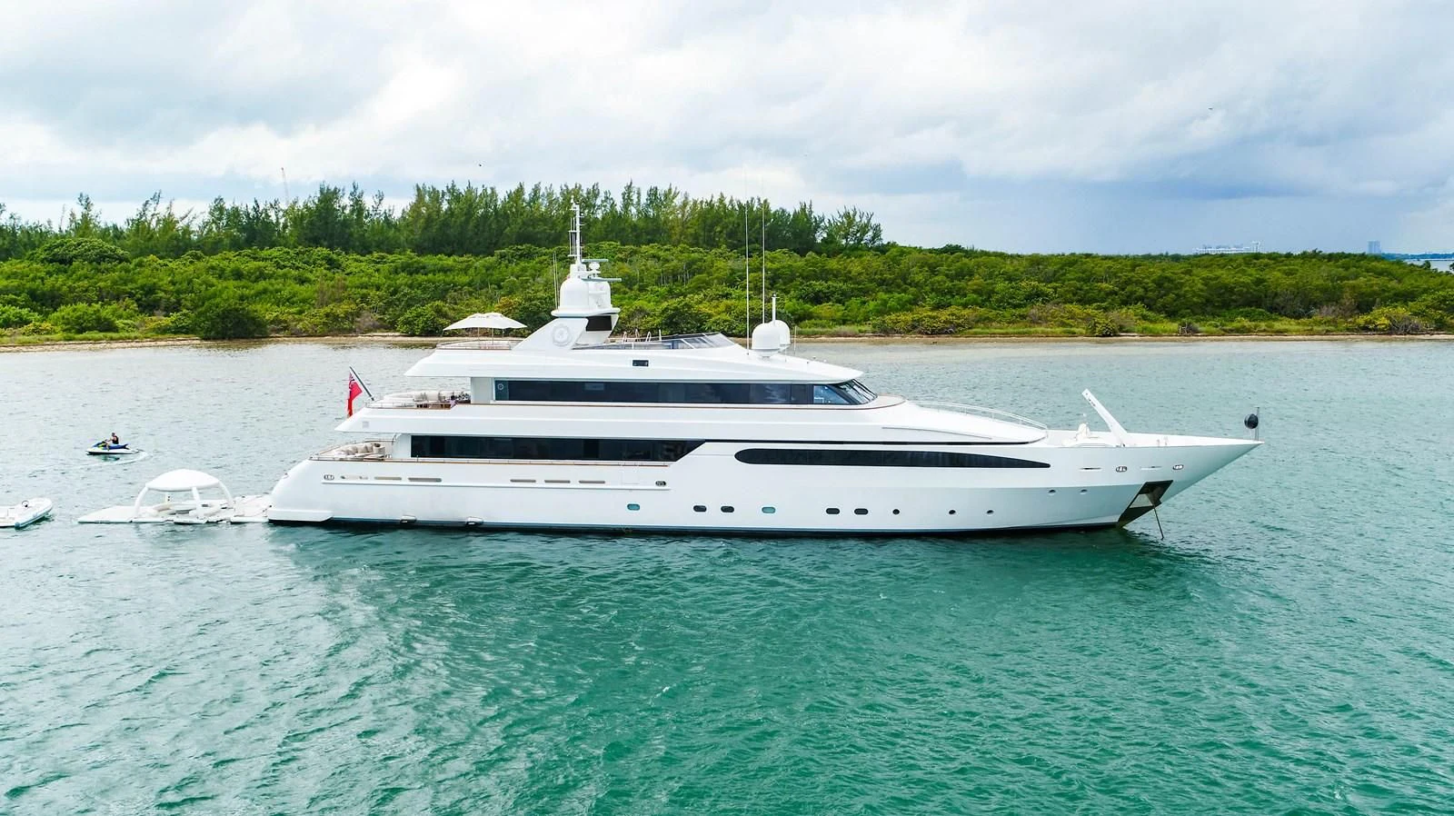 a boat in the water aboard ARTEMISEA Yacht for Sale
