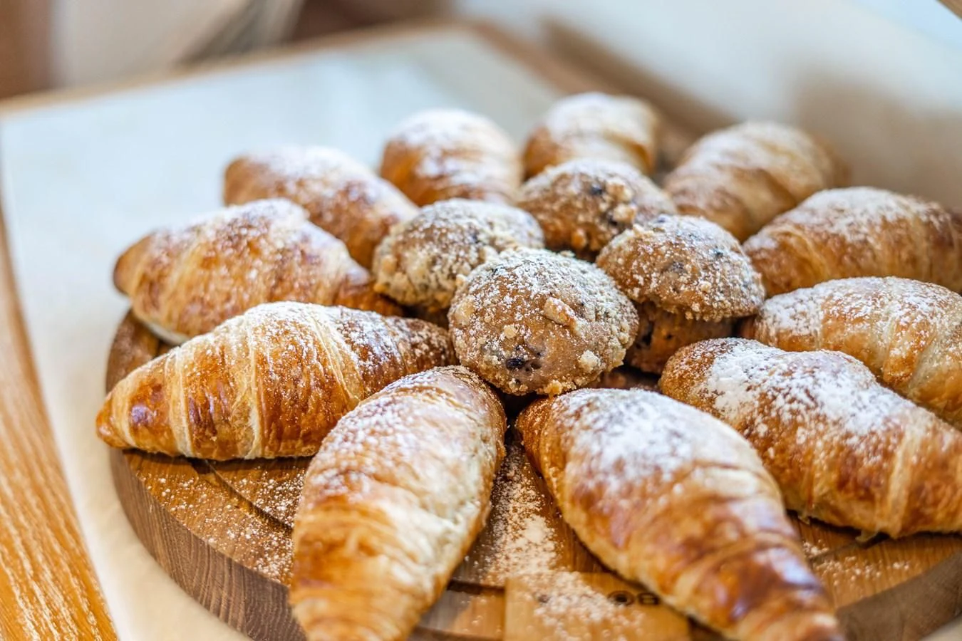 a basket of cookies aboard ARTEMISEA Yacht for Sale