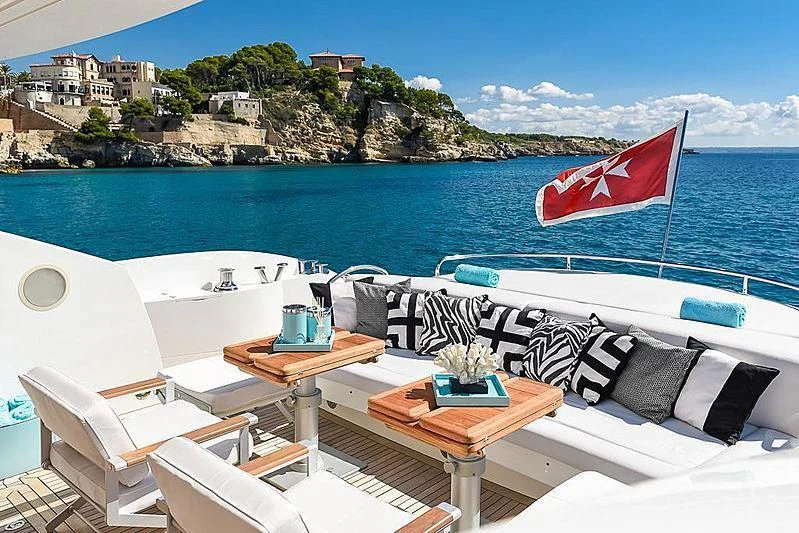 a boat on the water aboard COPPER 3 Yacht for Sale