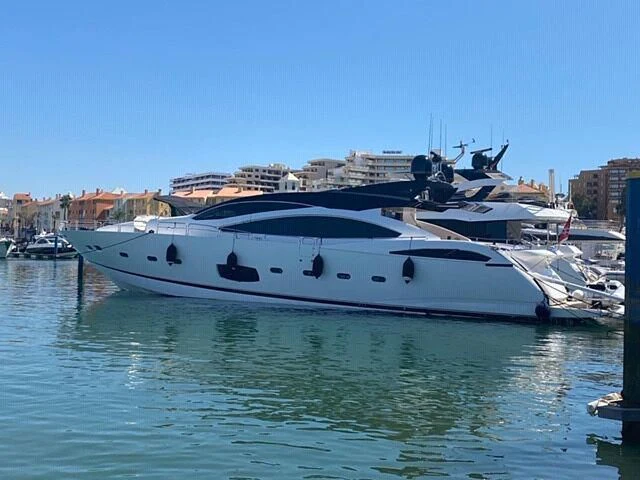 a boat in the water aboard COPPER 3 Yacht for Sale