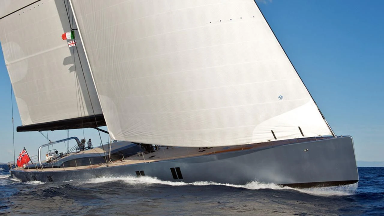 a sailboat on the water aboard SHARLOU Yacht for Sale