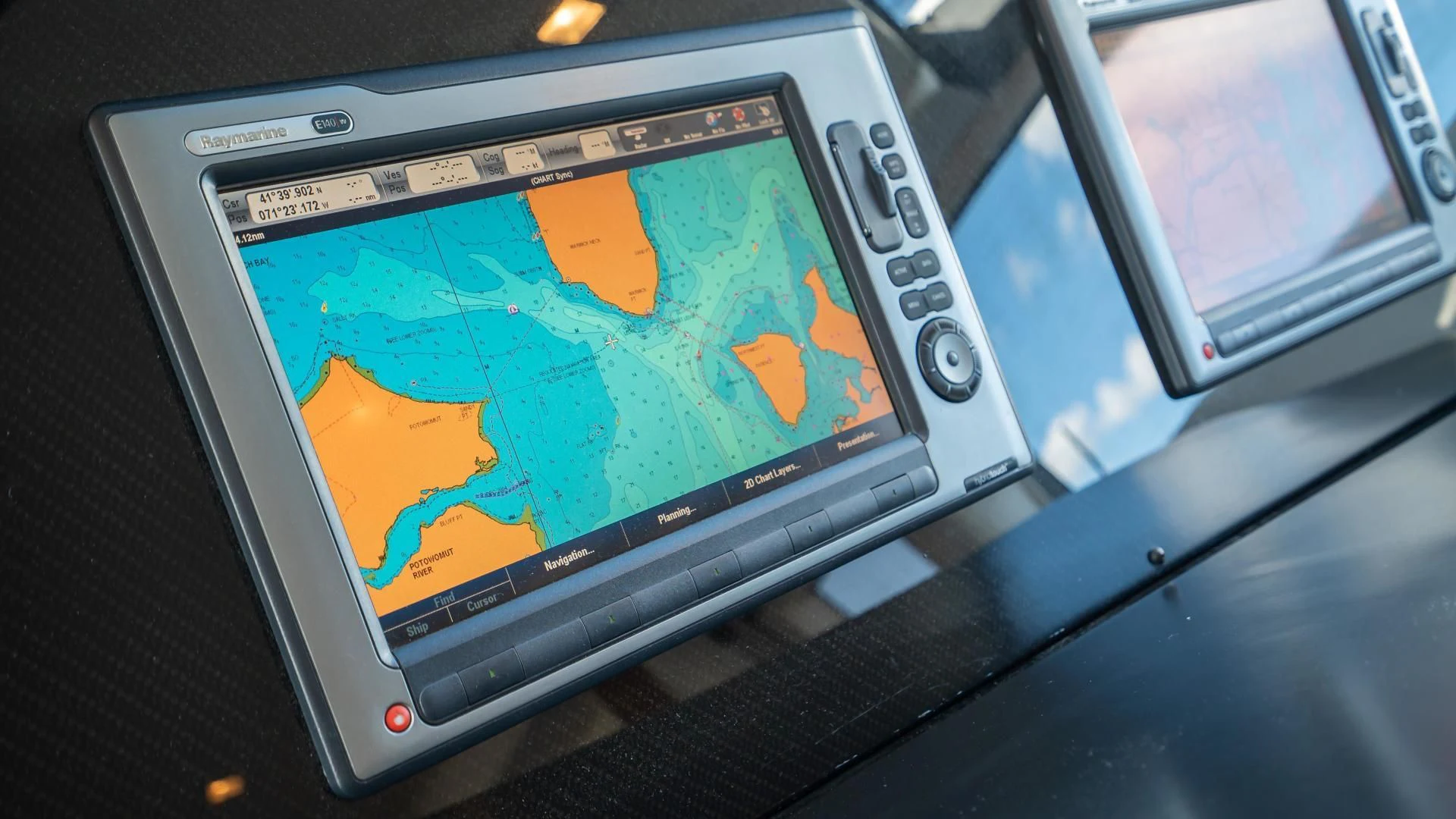 a close-up of a cell phone aboard JIMBO Yacht for Sale