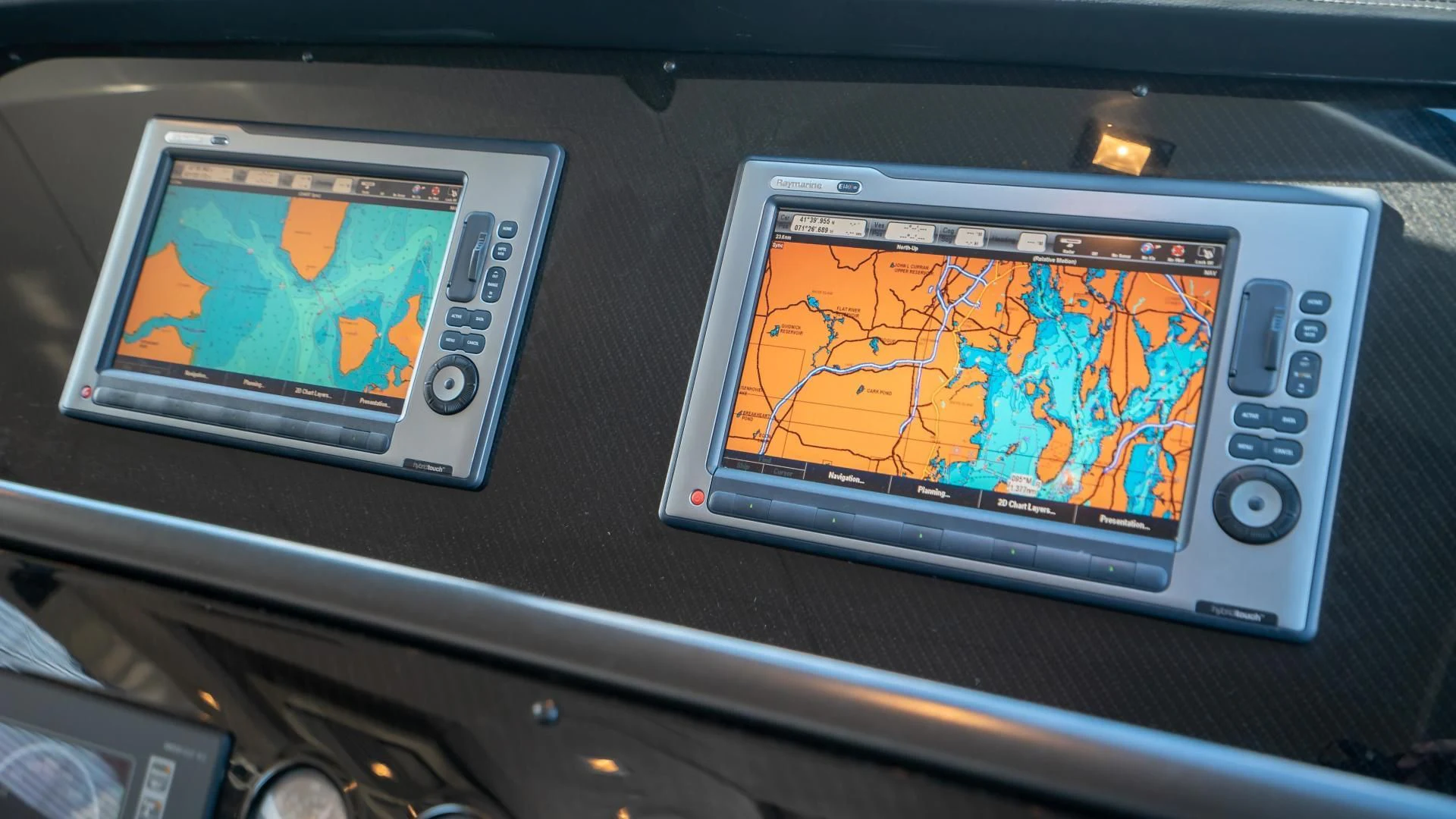 a rectangular electronic device aboard JIMBO Yacht for Sale