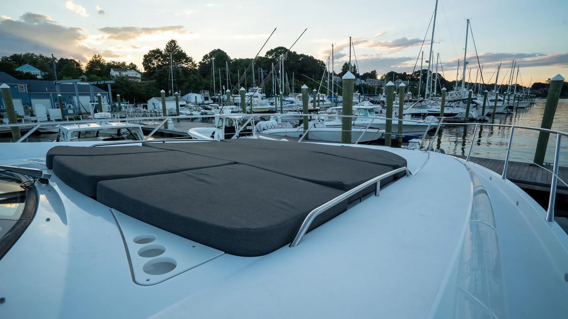 a boat in the water aboard JIMBO Yacht for Sale