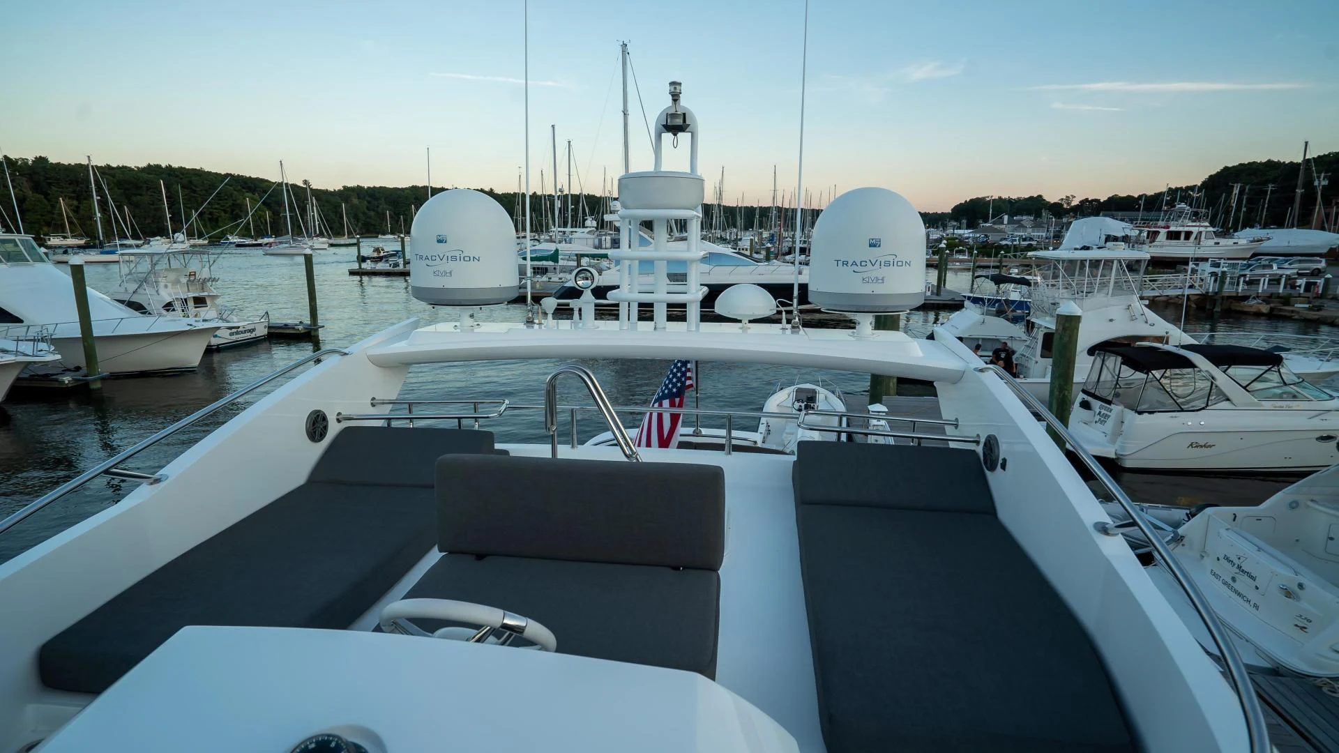 a boat in the water aboard JIMBO Yacht for Sale