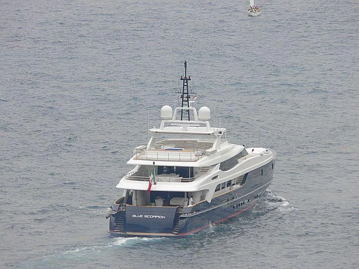 a boat in the water aboard MISCHIEF Yacht for Sale