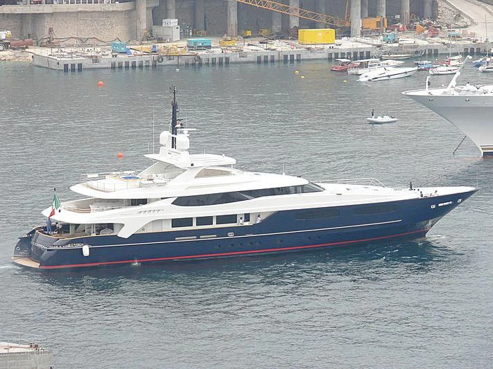 a boat in the water aboard MISCHIEF Yacht for Sale