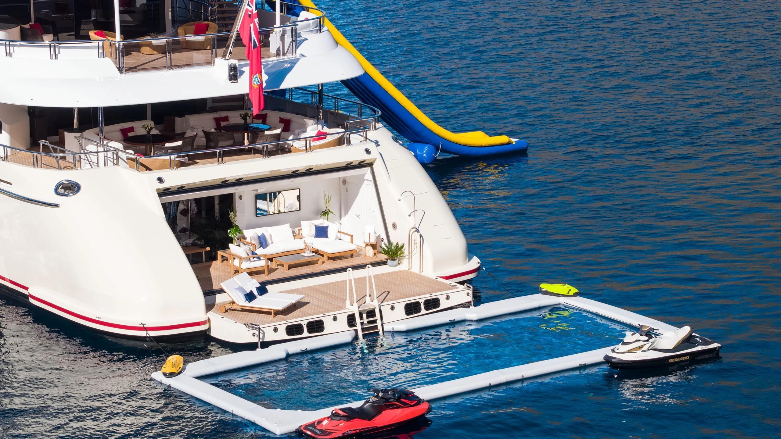 boats on the water aboard EMINENCE Yacht for Sale