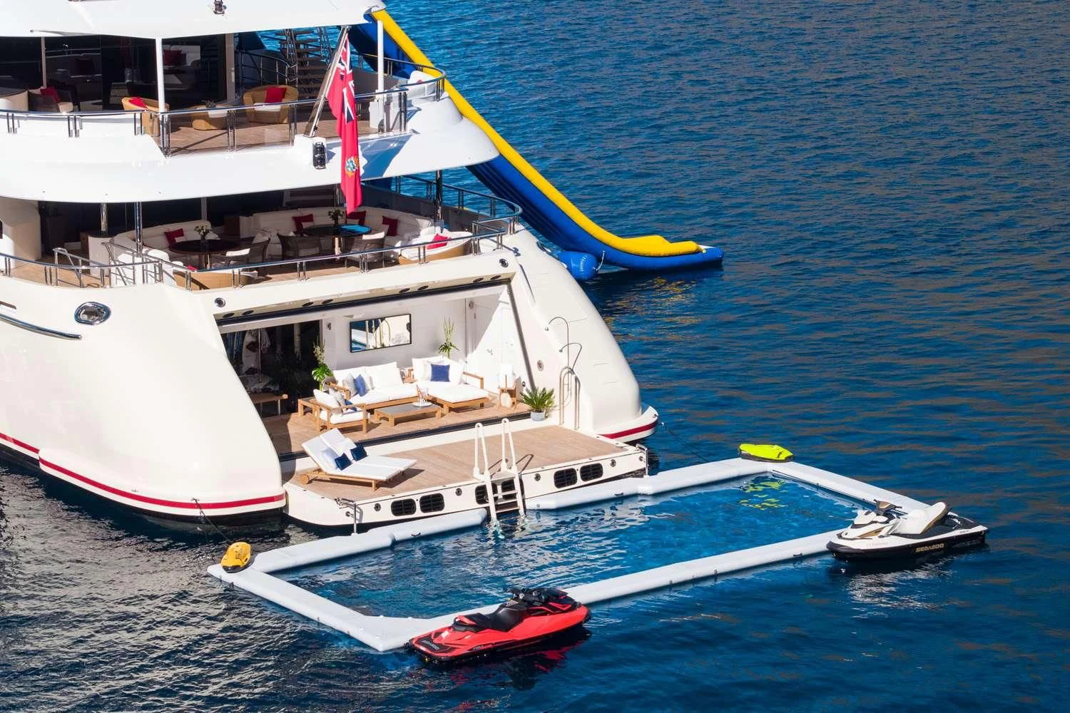 boats on the water aboard EMINENCE Yacht for Sale