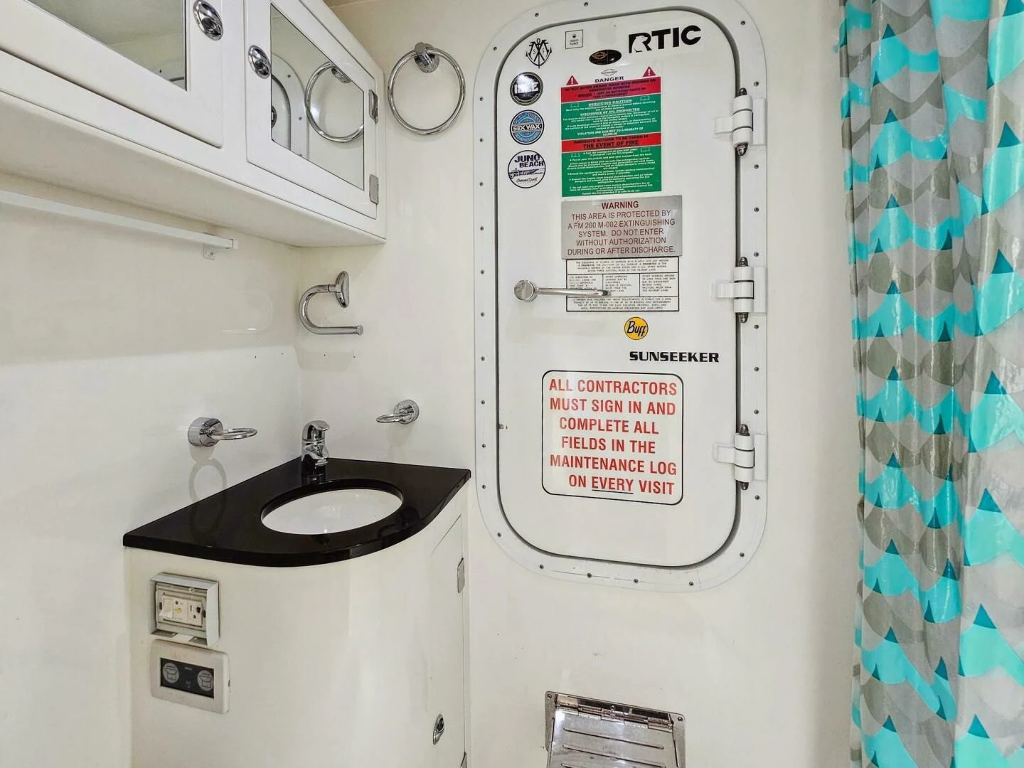 a medical equipment in a hospital aboard THE CABANA Yacht for Sale