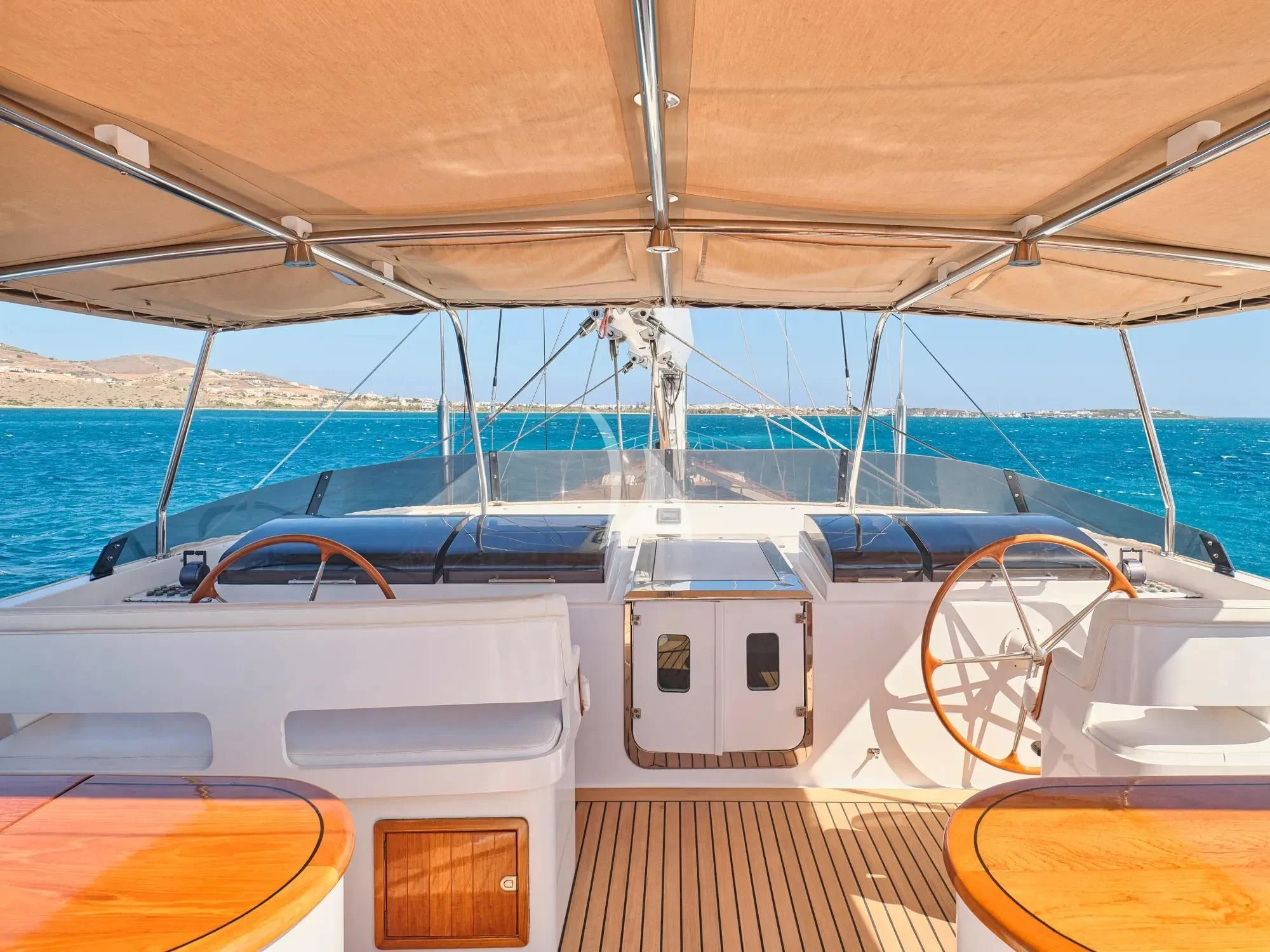a boat on the water aboard BURRASCA Yacht for Sale