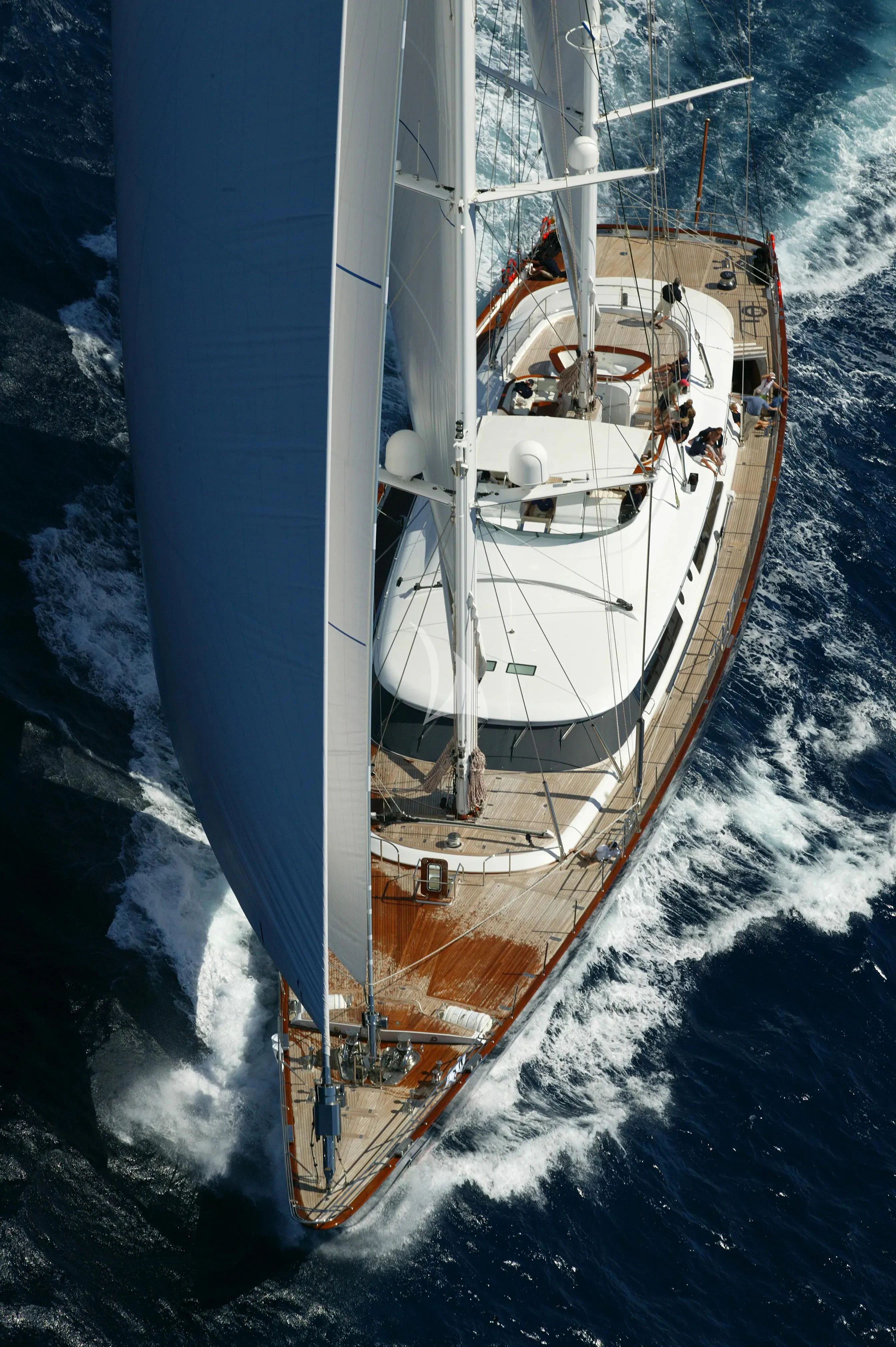 a boat on the water aboard BURRASCA Yacht for Sale