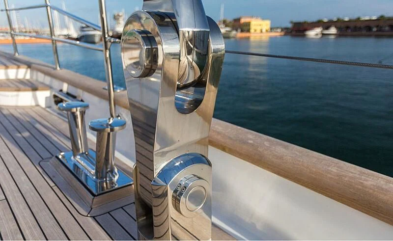 a boat on the water aboard BURRASCA Yacht for Sale