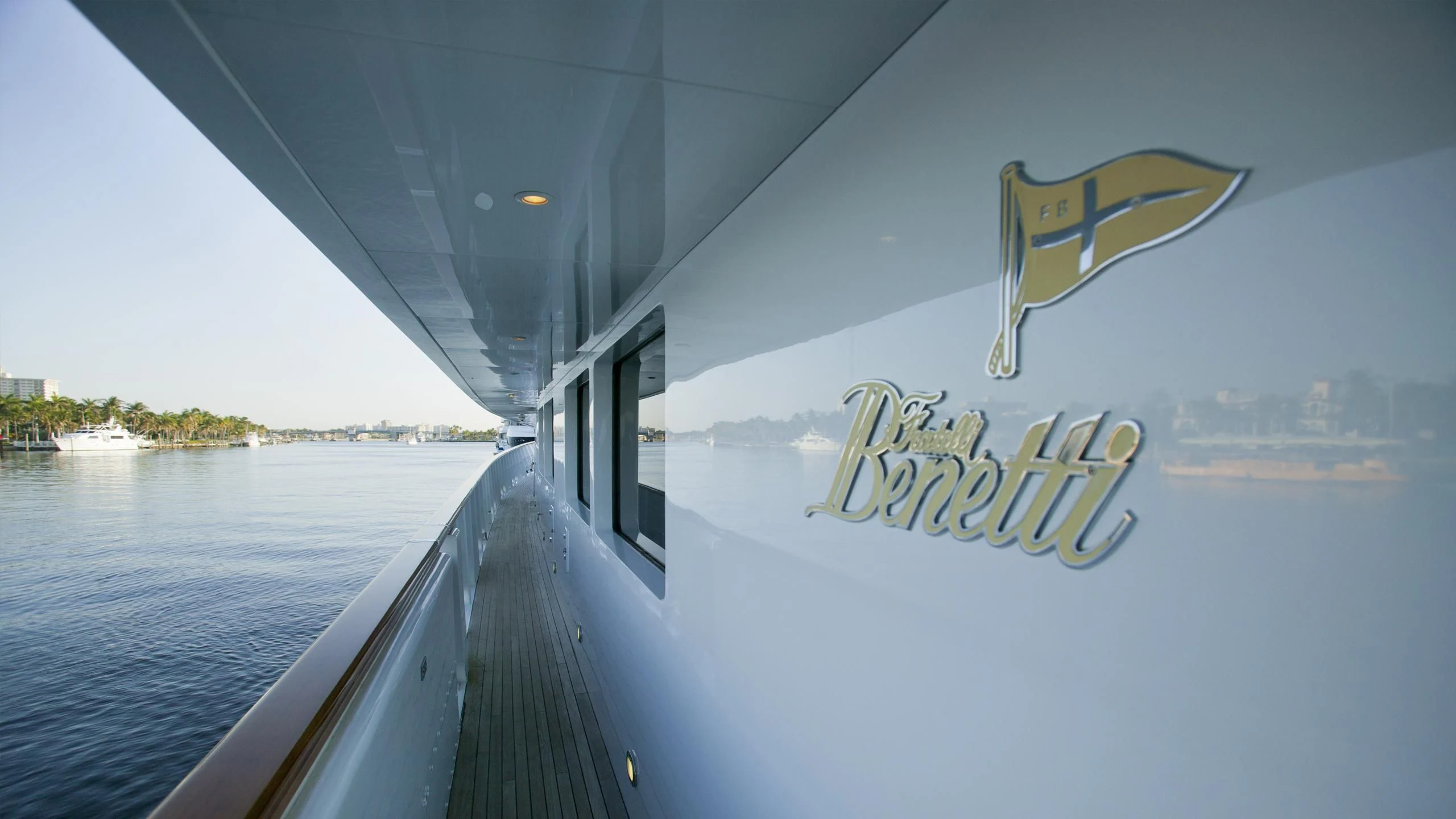 a boat on the water aboard IL SOLE Yacht for Sale
