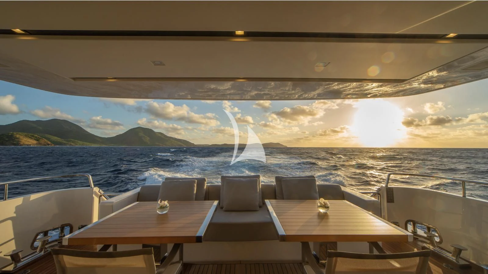 a boat on the water aboard SQUALO Yacht for Sale