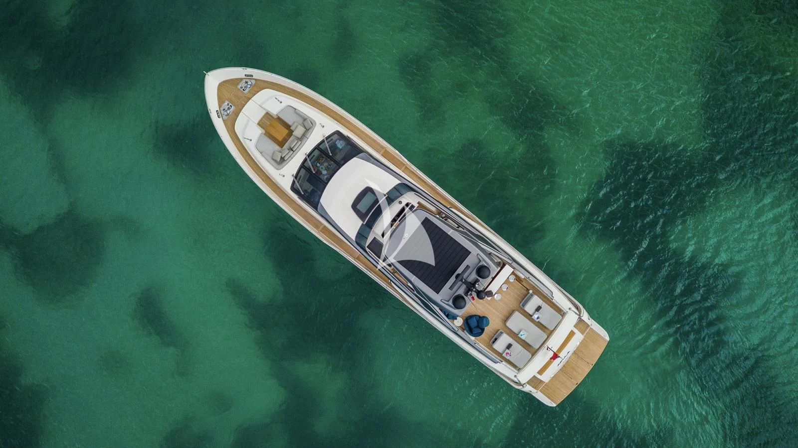 a boat in the water aboard SQUALO Yacht for Sale