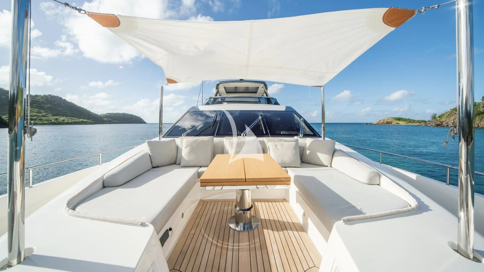a boat on a boat aboard SQUALO Yacht for Sale