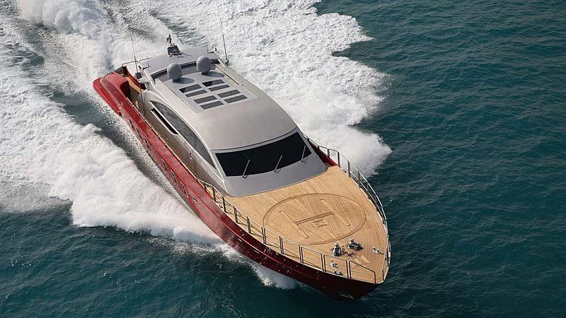 a boat on the water aboard STANDARTE Yacht for Sale