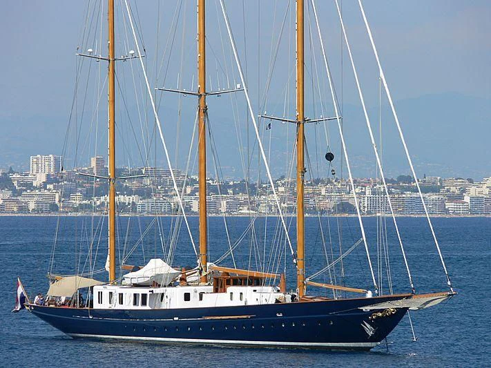 a boat on the water aboard FLEURTJE Yacht for Sale