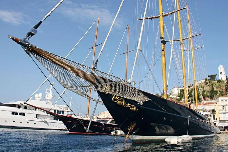 a boat in the water aboard FLEURTJE Yacht for Sale