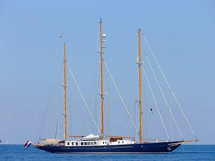 a boat on the water aboard FLEURTJE Yacht for Sale