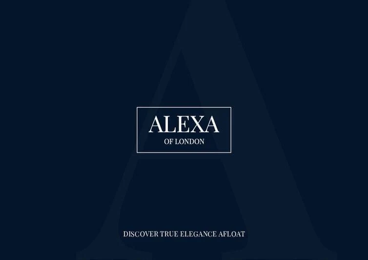 graphical user interface, application aboard ALEXA OF LONDON Yacht for Sale