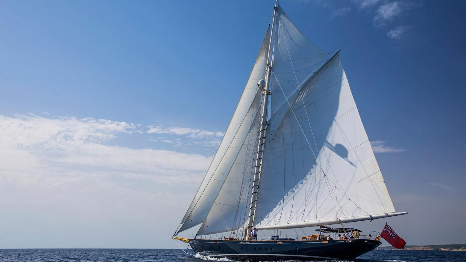 a sailboat on the water aboard ALEXA OF LONDON Yacht for Sale