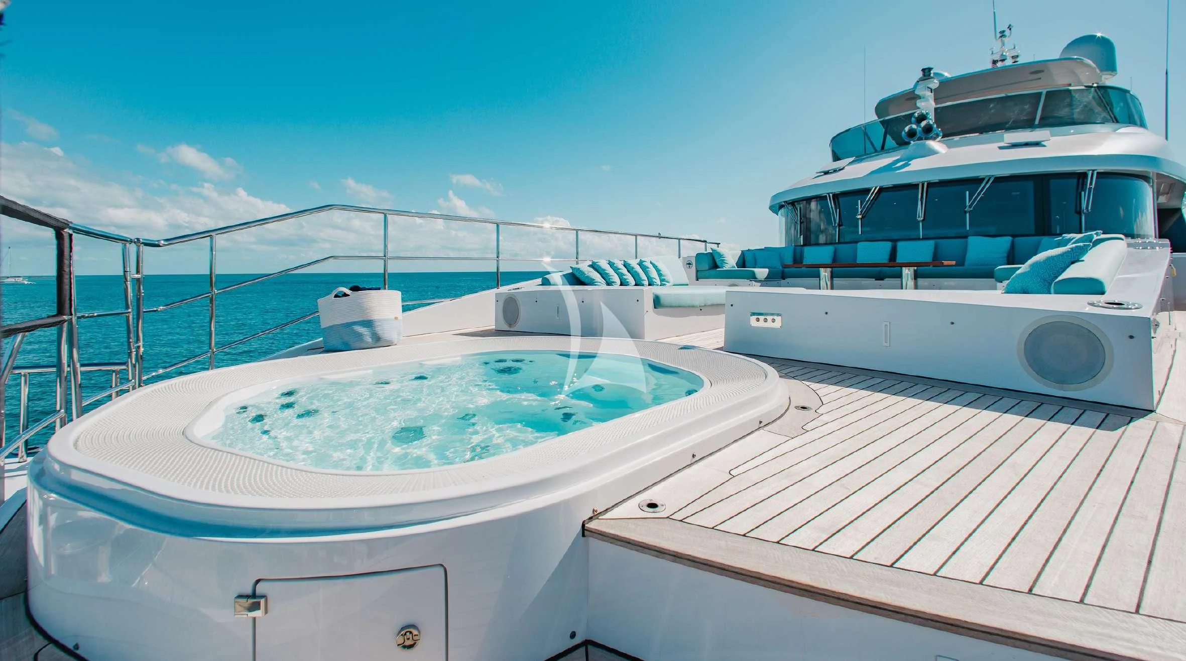 a group of boats on a dock aboard COFINA Yacht for Sale