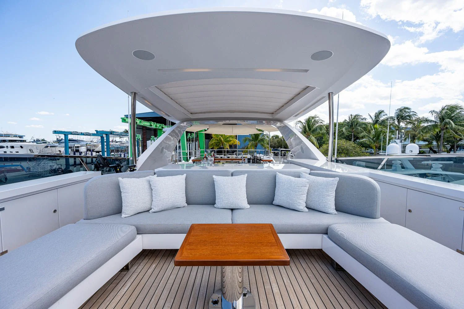 a boat on the water aboard COFINA Yacht for Sale