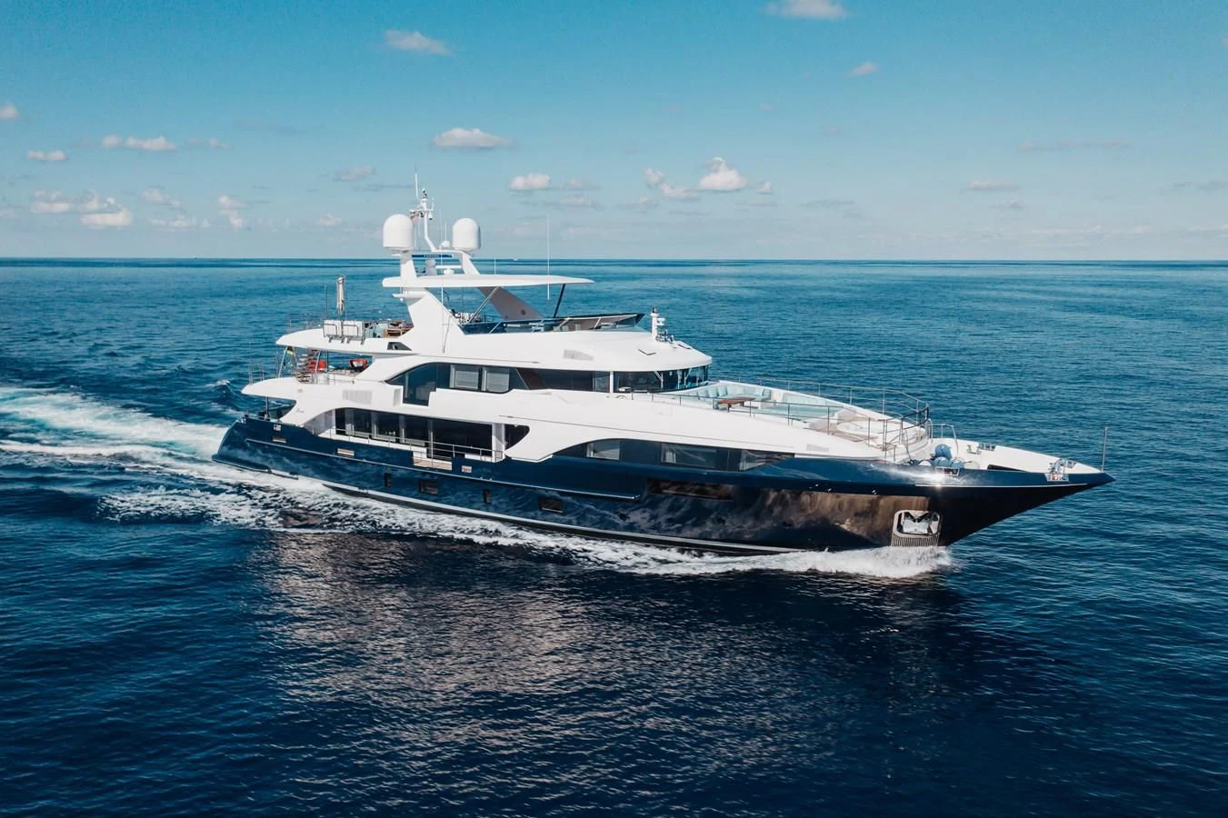 a boat on the water aboard COFINA Yacht for Sale