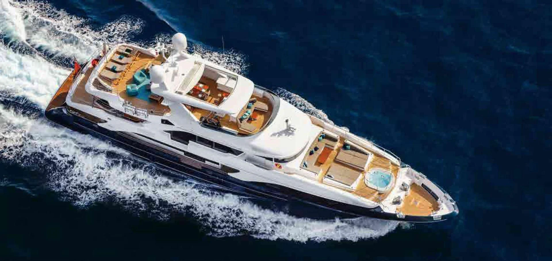 a boat on the water aboard COFINA Yacht for Sale